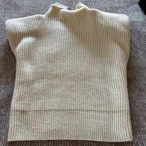 Zara Knit Top with Shoulder pads.
